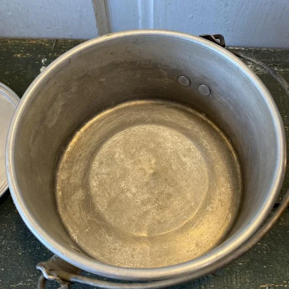 Vintage BOY SCOUTS of AMERICA Aluminum Camping Cook Mess Kit 3 pieces BSA - Picture 16 of 16